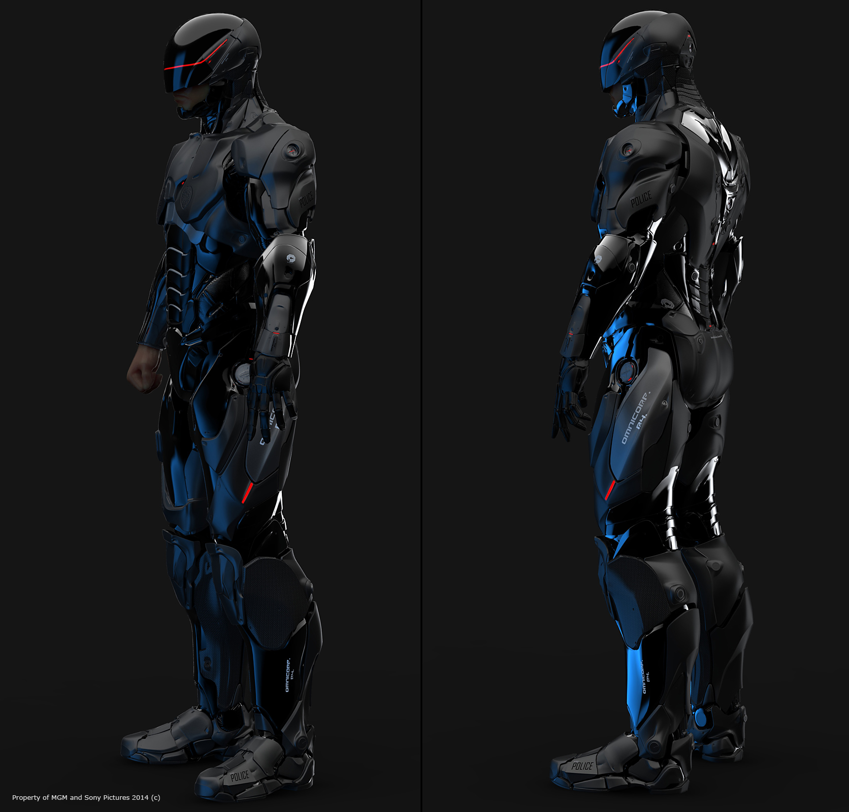Vitaly Bulgarov氏による『ロボコップ』のロボコップ・スーツの